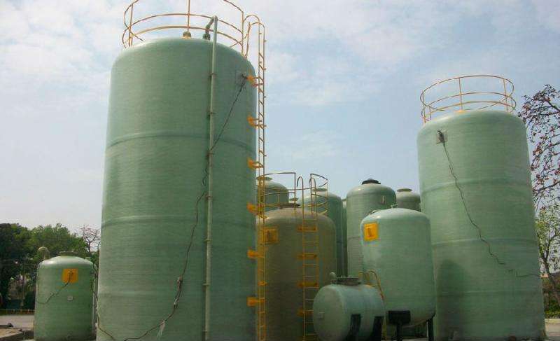 电厂水处理应用玻璃钢储罐的优点及损坏的原因